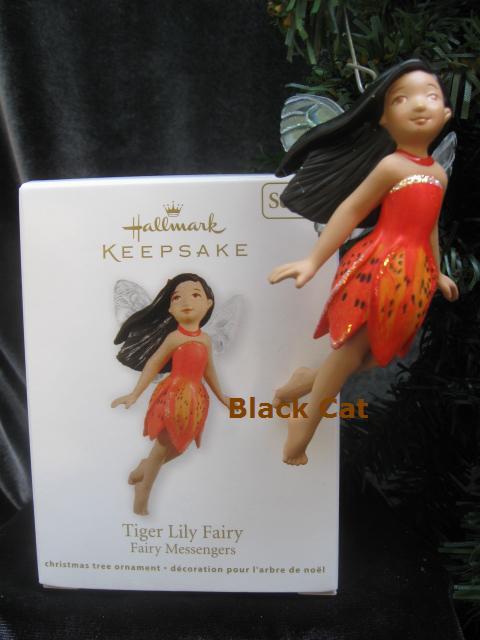 Hallmark 2012 Tiger Lily 8th In The Fairy Messenger Series Christmas Tree Ornament