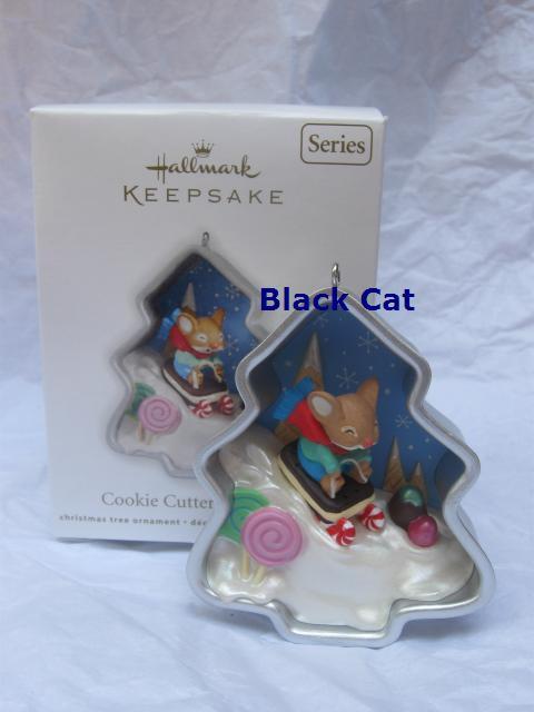Hallmark 2012 Cookie Cutter Christmas Mouse Ornament 1st In Series