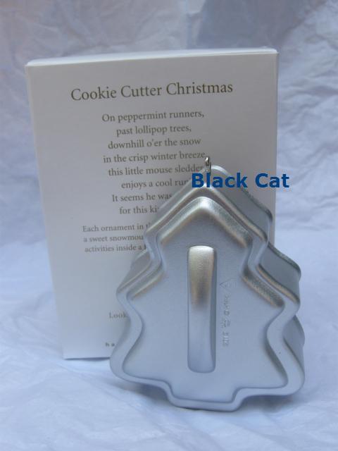 Hallmark 2012 Cookie Cutter Christmas Mouse Ornament 1st In Series