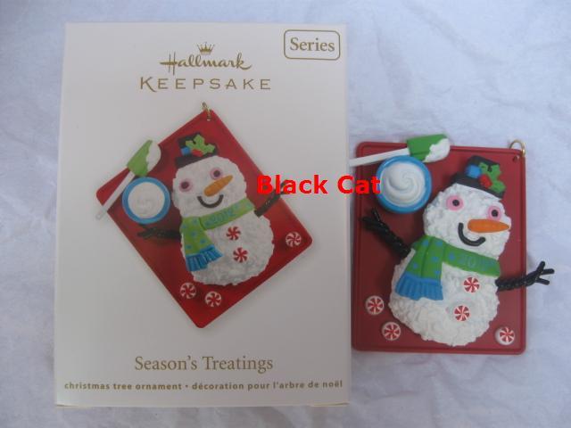 Hallmark 2012 Season's Treatings Baking 4th In Series Christmas Tree Ornament