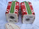 New Red & Green Christmas Present Salt & Pepper Shakers