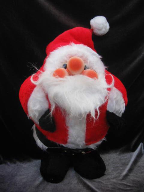 Vintage 1982 Rennoc Plush Santa Claus