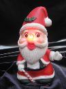Vintage Santa Claus With Blinking Nose