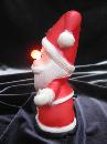 Vintage Santa Claus With Blinking Nose