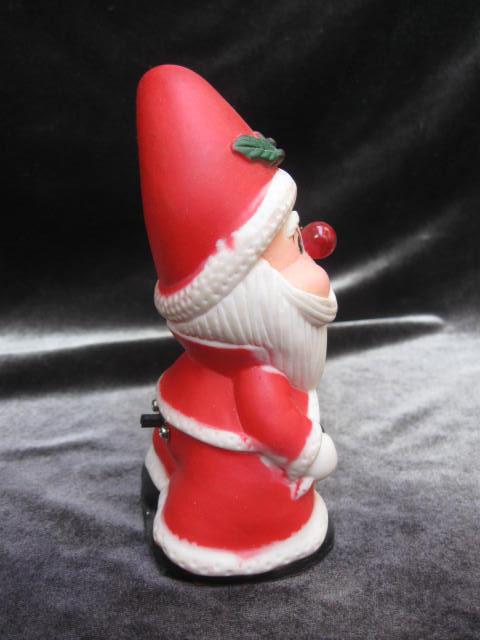 Vintage Santa Claus With Blinking Nose