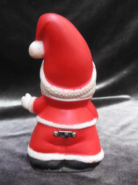 Vintage Santa Claus With Blinking Nose