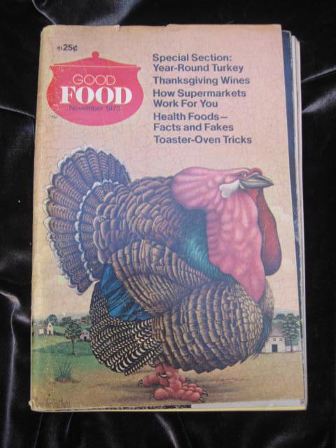 Vintage Good Food November 1973 Recipe Cookbook