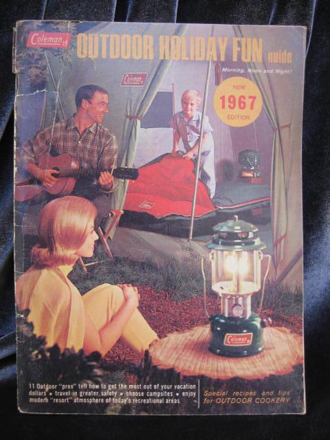 Vintage 1967 Coleman Outdoor Holiday Fun Guide Advertising & Cookbook