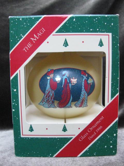 Hallmark 1986 The Magi Three Wise Men Religious Christmas Ornament
