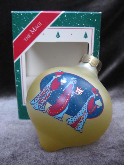 Hallmark 1986 The Magi Three Wise Men Religious Christmas Ornament