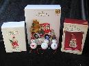 Lot of 6 Hallmark Ornaments - Hallmark 2006 Happy Haulers + 5 more