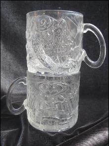 2 McDonald's Batman & The Riddler Coffee or Coco Mugs Batman Forever