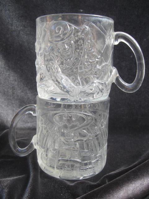 2 McDonald's Batman & The Riddler Coffee or Coco Mugs Batman Forever