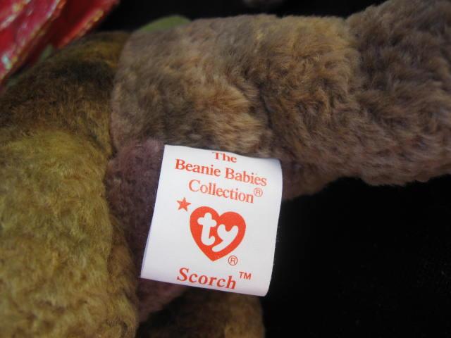 Ty Scorch The Dragon Retired Beanie Baby