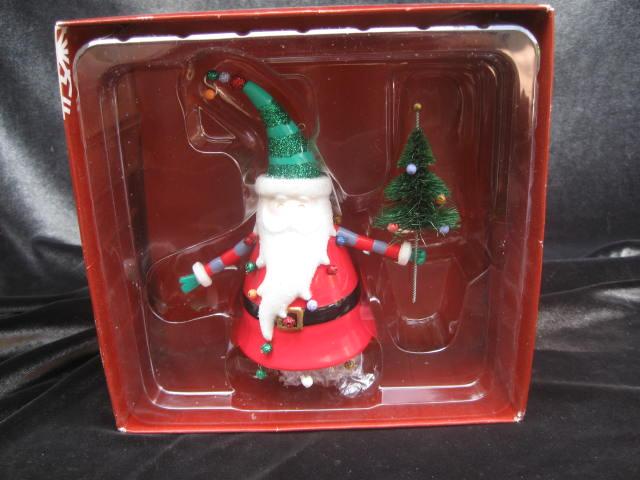 Department 56 Santa Claus Bell Christmas Tree Ornament