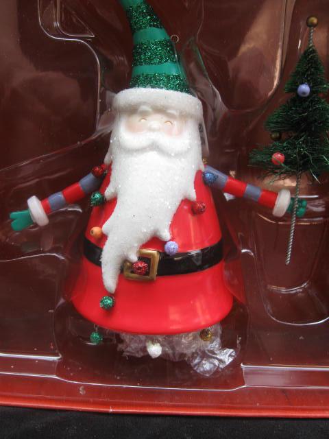 Department 56 Santa Claus Bell Christmas Tree Ornament