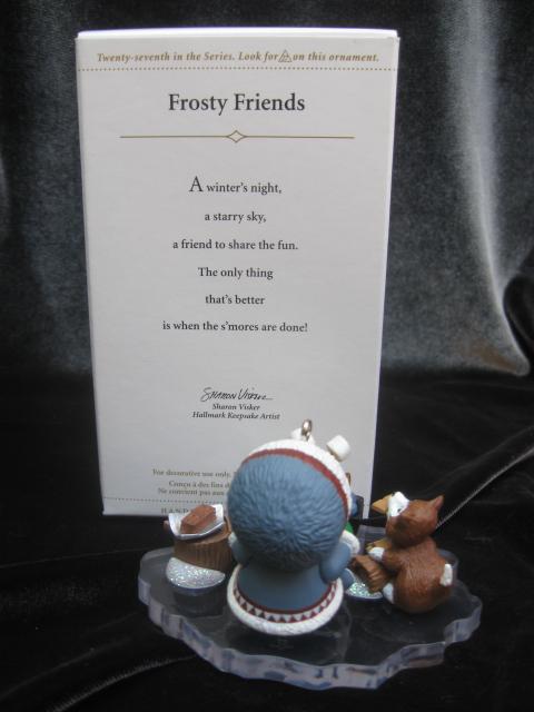 Hallmark 2006 Smores FROSTY FRIENDS Making Smores 27th In Series Christmas Tree Ornament