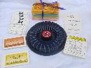 Vintage Lot Of Monopoly Deluxe Edition 1995 Replacement Money, Community Chest & Chance Cards, Title Deed Cards & Card Carousel