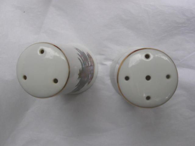 Vintage Christmas Tree Salt & Pepper Shakers