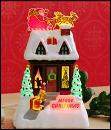 Hallmark 2009 Merry Christmas Caroling Cottage 4th In Caroling Cottages Series Magic Light & Sound Display
