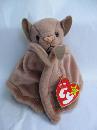 Ty Batty The Bat Version I - Brown Batty Retired Beanie Baby