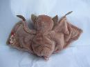 Ty Batty The Bat Version I - Brown Batty Retired Beanie Baby