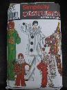 Simplicity 9806 Adult Clown Mime Halloween Costume Sewing Pattern Adult Small