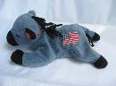 Ty Original Lefty The Democratic Donkey Retired Beanie Baby