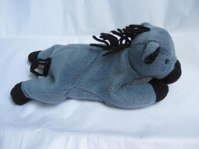 Ty Original Lefty The Democratic Donkey Retired Beanie Baby
