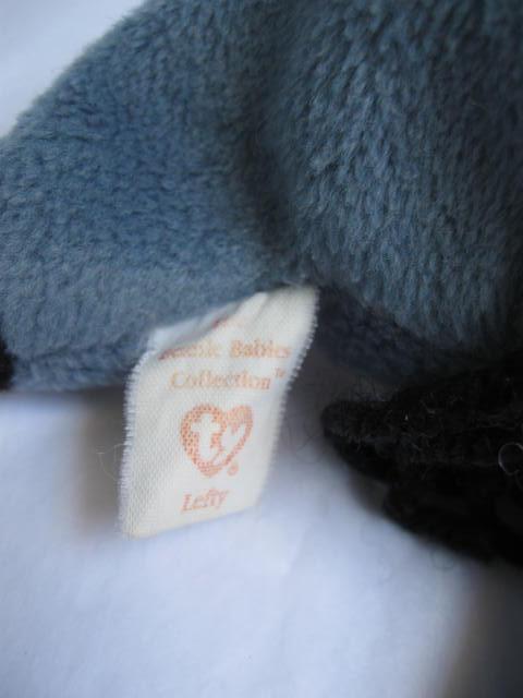 Ty Original Lefty The Democratic Donkey Retired Beanie Baby