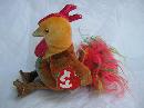 Ty Chinese Zodiac Rooster Beanie Baby