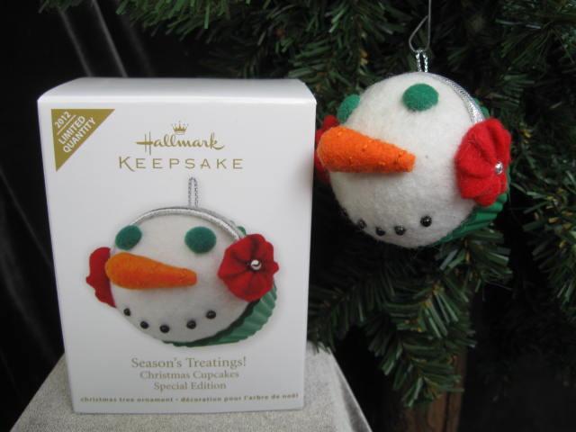 Hallmark 2012 Season's Treatings Special Limited Quantity Edition Christmas Tree Ornament