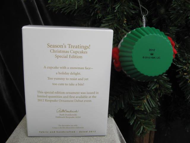 Hallmark 2012 Season's Treatings Special Limited Quantity Edition Christmas Tree Ornament