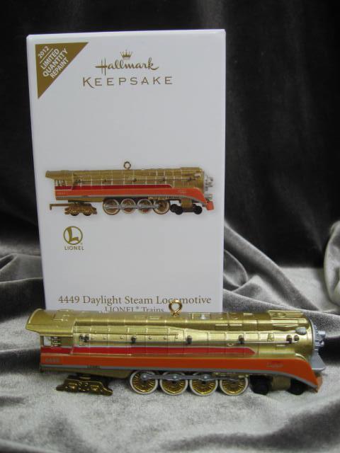 Hallmark 2012 Lionel 4449 Daylight Steam Locomotive Special Limited Quantity Edition Christmas Tree Ornament