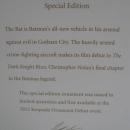 Hallmark 2012 The Bat Batman Special Limited Edition Christmas Ornament
