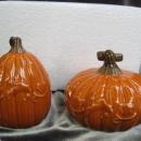New Hallmark 2012 Pumpkin or Gourds Thanksgiving Fall Salt & Pepper Shakers