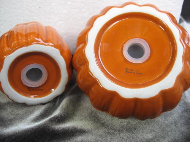 New Hallmark 2012 Pumpkin or Gourds Thanksgiving Fall Salt & Pepper Shakers