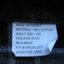 New Marlboro Reversible Western Jacket Shirt Denim Flannel Black & White