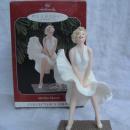 Hallmark 1998 Marilyn Monroe White Dress #2 In Series Christmas Tree Ornament