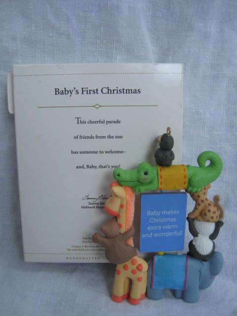 Hallmark 2006 Baby's First Christmas Photo Holder Christmas Tree Ornament