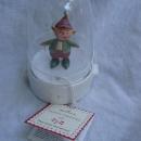 Hallmark Happy Tapper Candy Cane Elf Tabletop Display Magic Movement & Music