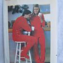 New Vintage Butterick 3506 Unisex Footed Pajamas Sewing Pattern Size A S - M - L All Sizes Misses' & Men's
