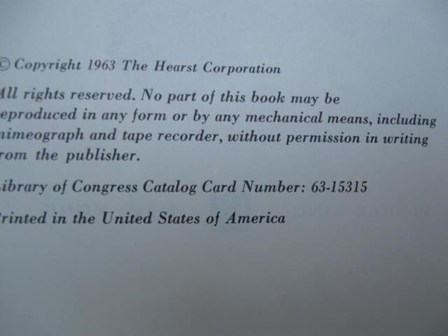 The New Good Housekeeping Cookbook Copyright 1963
