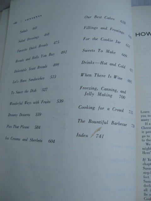 The New Good Housekeeping Cookbook Copyright 1963