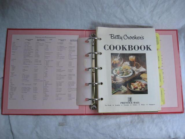 Betty Crocker's 40th Anniversary Edition Cookbook Copyright 1969