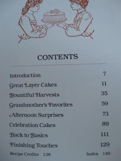 The Southern Heritage Cakes Cookbook Copyright 1983 1st Edition