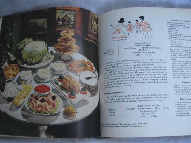 Vintage The General Foods Kitchens Cookbook Copyright 1959 First 1st Printing