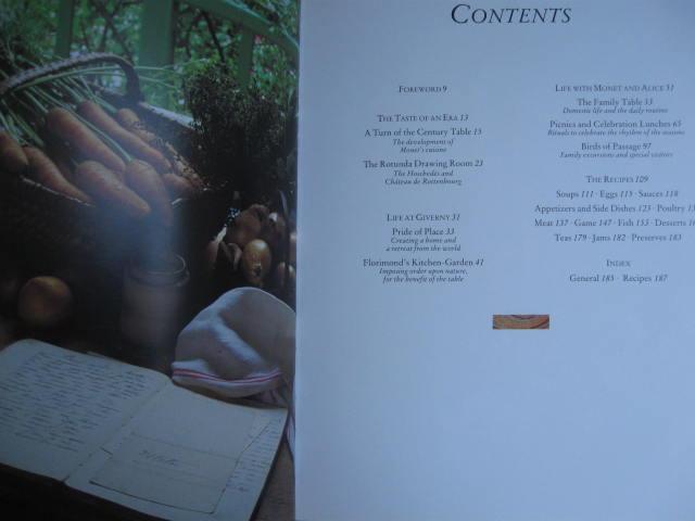 Monet's Table Cookbook The Cooking Journals of Claude Monet
