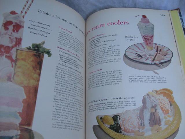 Better Homes & Gardens Holiday Cook Book & Special Occasions Copyright 1959