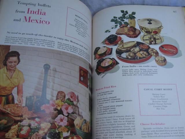 Better Homes & Gardens Holiday Cook Book & Special Occasions Copyright 1959
